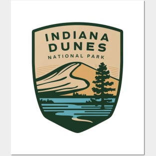 Indiana Dunes National park in Indiana Posters and Art